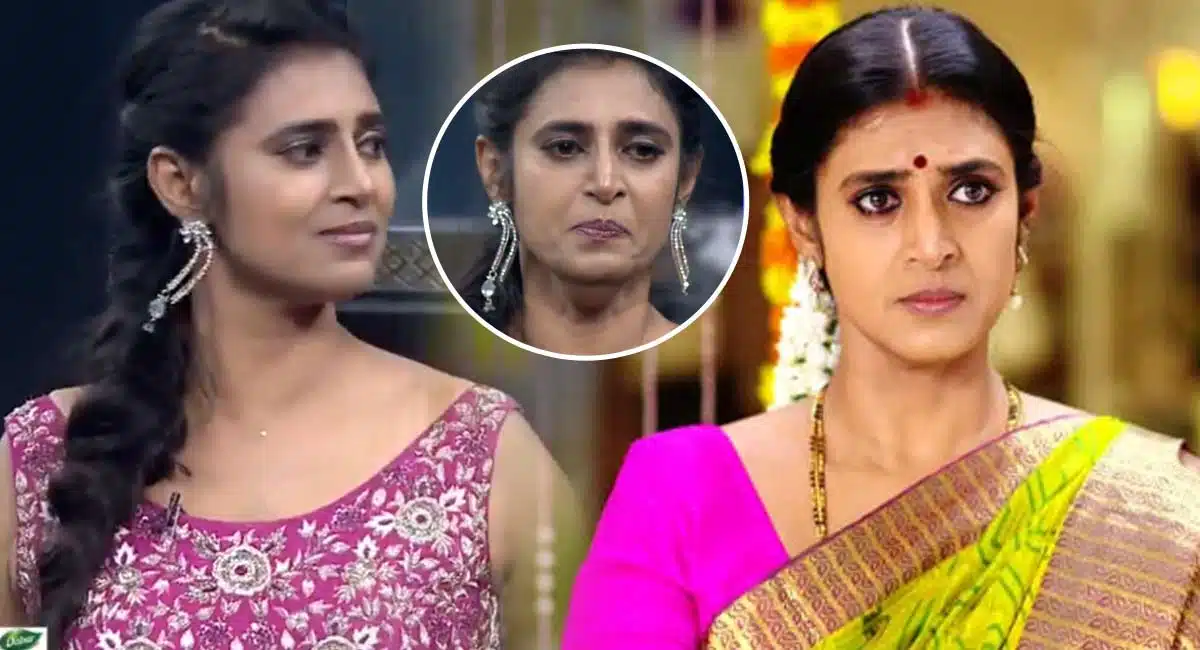 Gruha lakshmi Fame Kasthuri shankar Gets Emotional