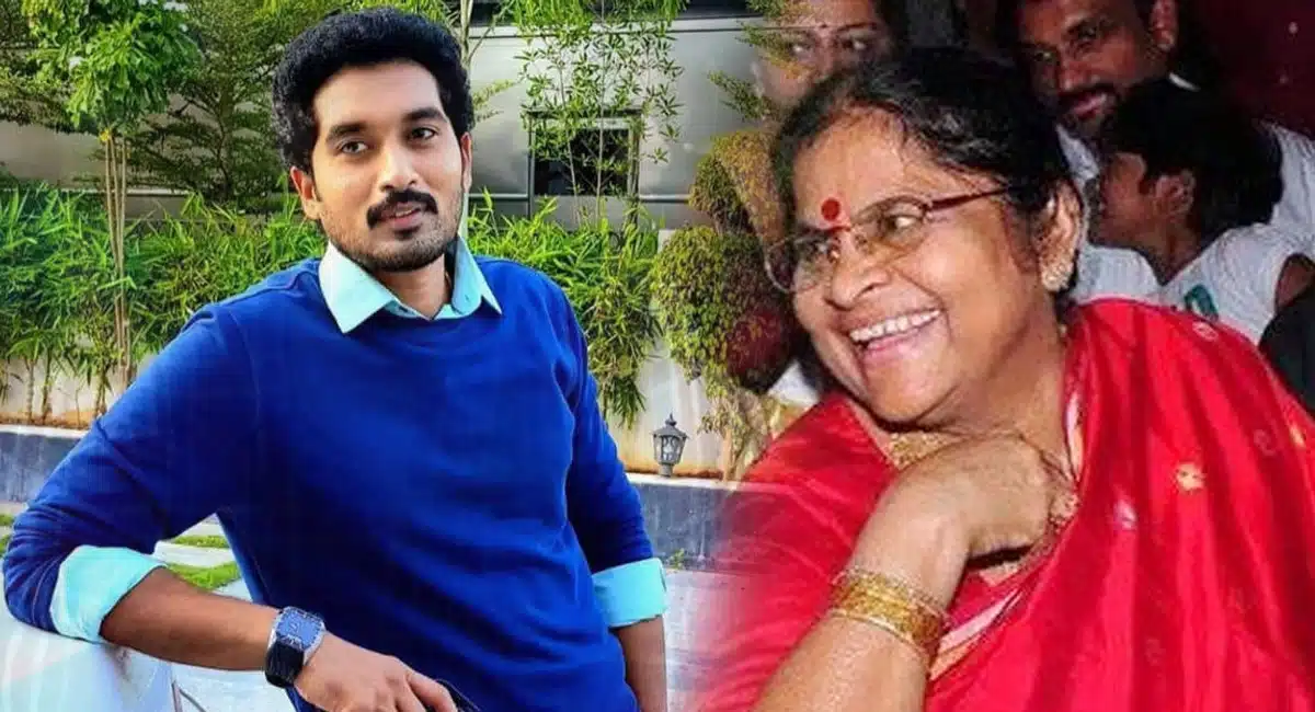 chiranjeevi mom anjana dev Big fan of Karthika deepam actor nirupam paritala