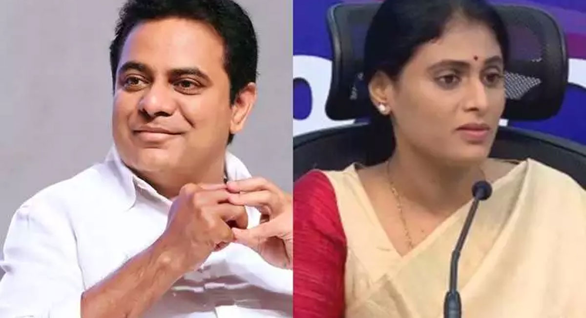 YS Sharmila : కేటీఆర్ ఫ్యాన్స్ వర్సెస్ వైఎస్ షర్మిల.. మరో ట్వీట్ తో షర్మిల కౌంటర్?