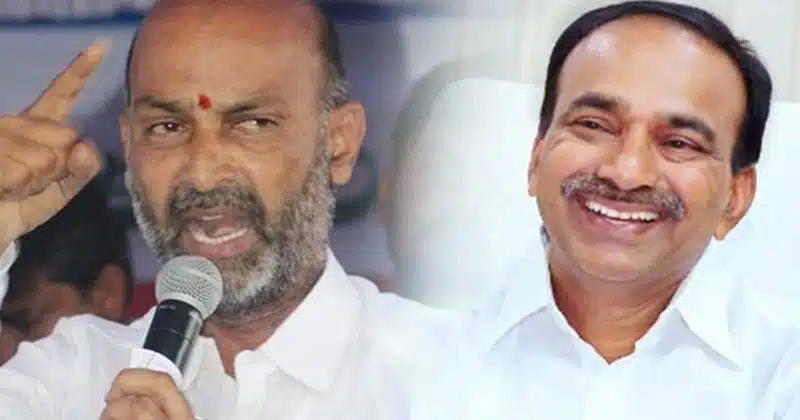 Bandi sanjay vs etela rajender in BJP