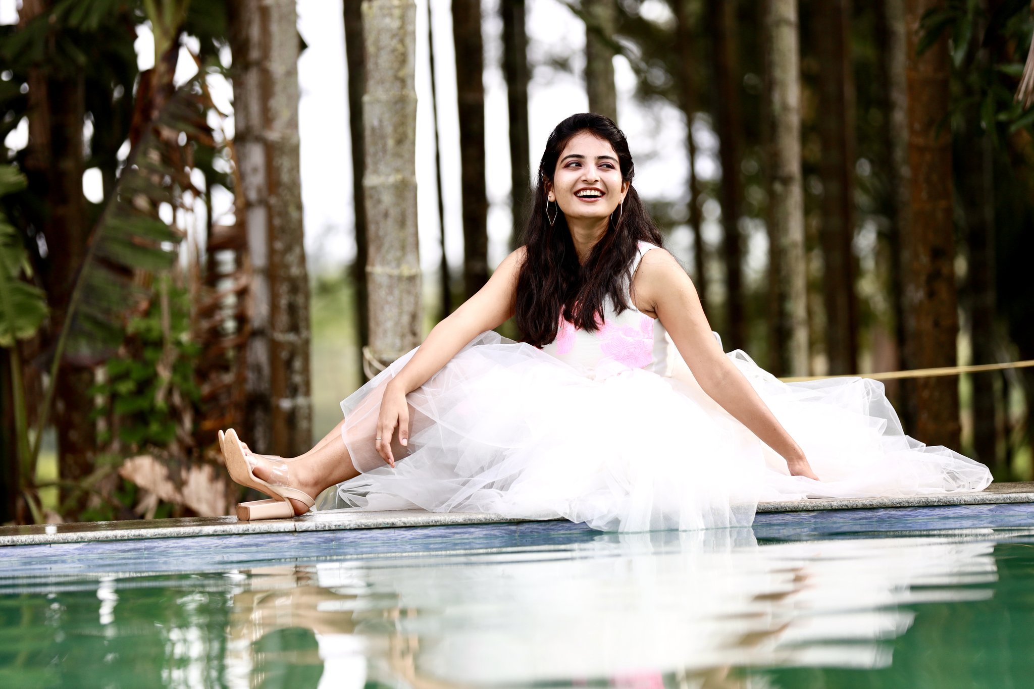 ananya nagalla milky white dress pics are going viral