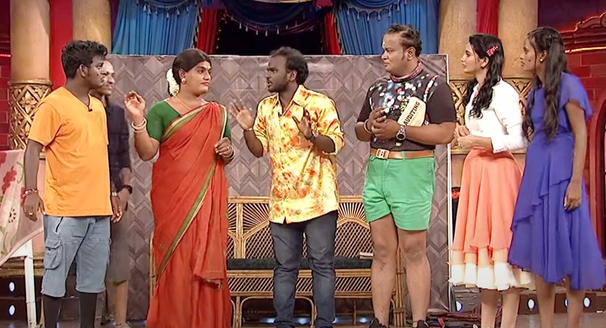 Nookaraju Imitates Emmanuel In Jabardasth