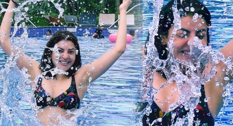 Kajal Aggarwal : బికినీలో కాజల్.. ఇది వేరే లెవెల్.. తడిసిన చందమామ అందాలు!!
