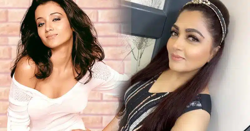 is trisha-ignored by senior star heroes