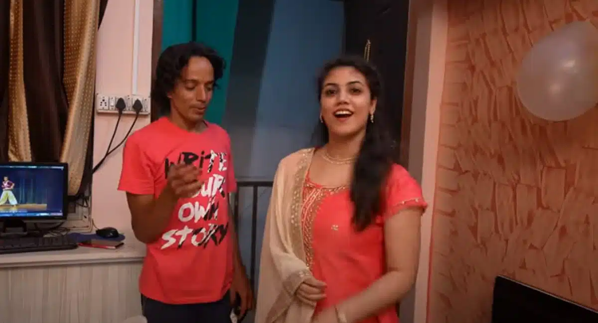 JABARDASTH SHANTHI SWAROOP IN Dhee Aqsa khan Birthday