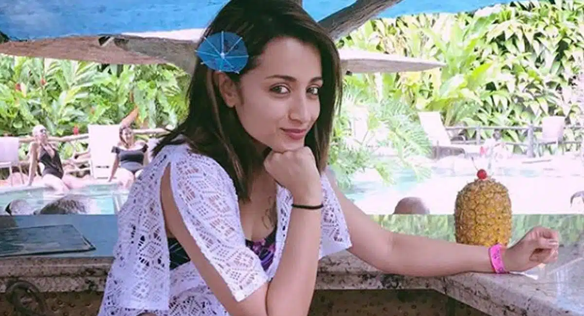is trisha done special pooja for them