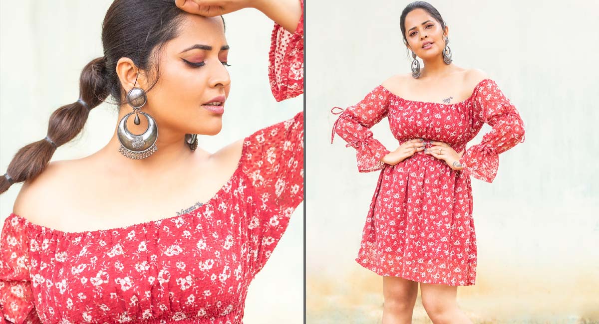 Anchor Anasuya : అది పీల్చుకుని ఇది వదిలేయండి.. బుల్లి డ్రెస్సులో అనసూయ వైర‌ల్ ఫిక్స్‌..!