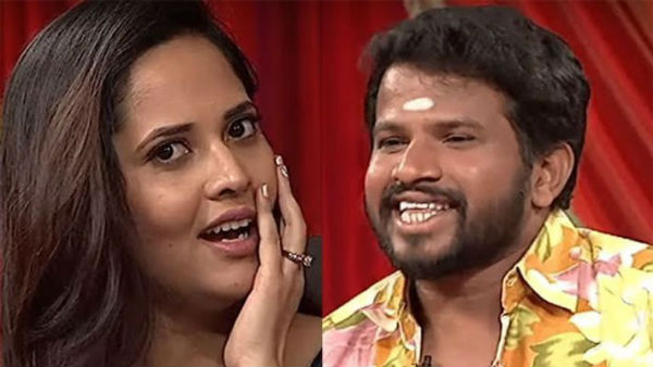 Hyper Aadi Satires On Anasuya Height