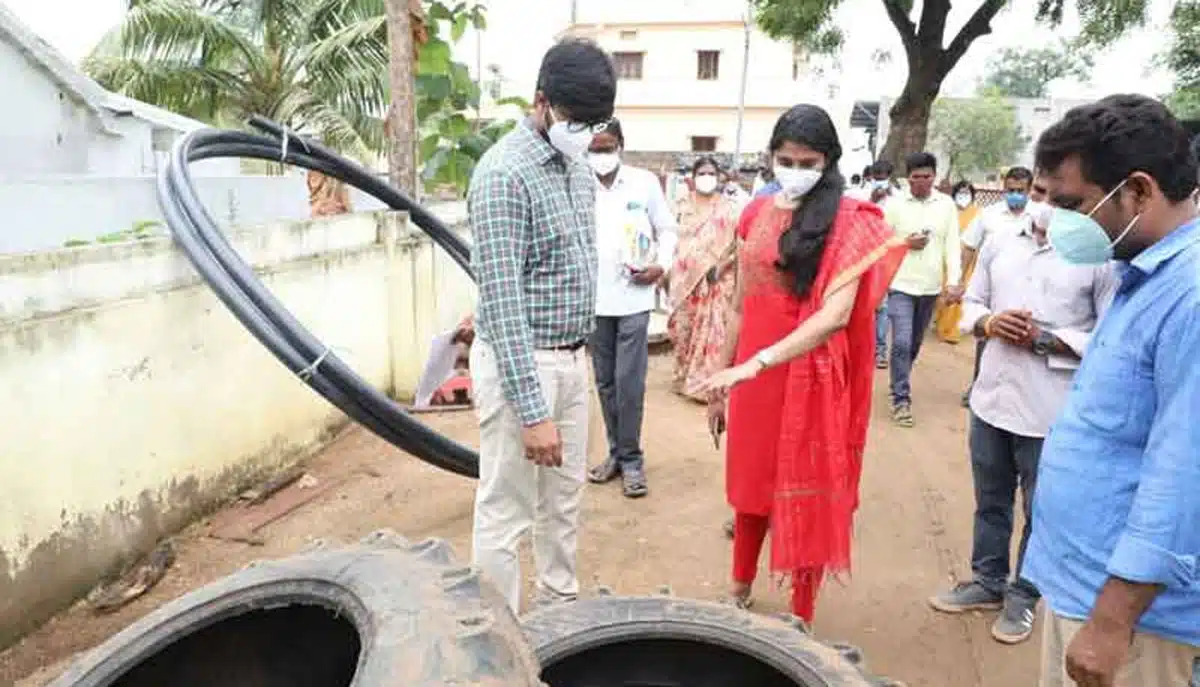 khammam collector gautham inspects karepalli