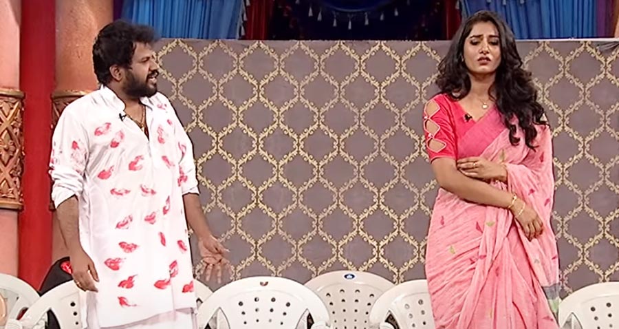 hyper aadi counters to vishnupriya in jabardasth