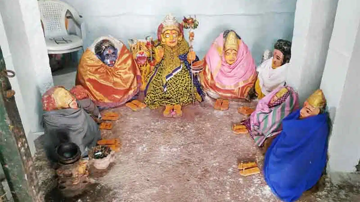 dandemma bonalu festival in palakurthy mandal dardepalli