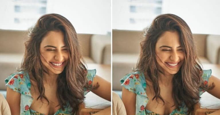 Rakul preet singh : ఎద అందాలు ఎరవేస్తూ క్యూట్ స్మైల్‌తో చంపేస్తున్న రకుల్ ప్రీత్ సింగ్ లేటెస్ట్ పిక్ వైరల్