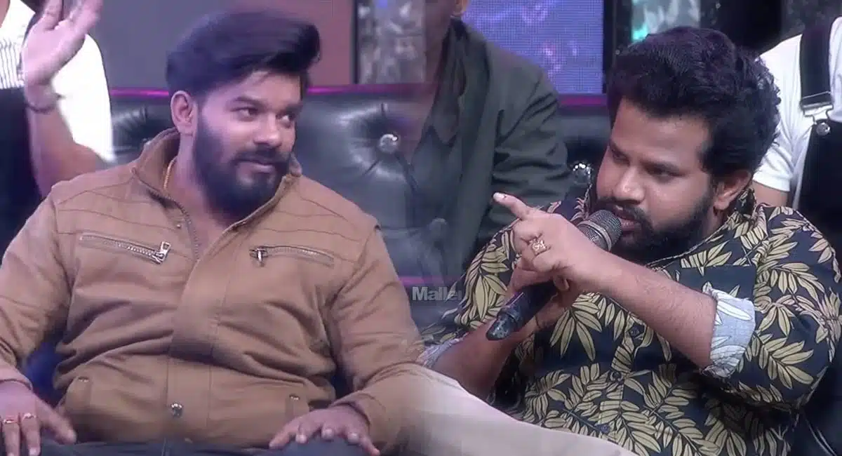 Hyper Aadi Counters on Sudigali Sudheer In Dhee