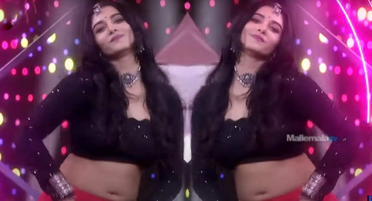 anchor vishnu priya dance in sridevi drama company
