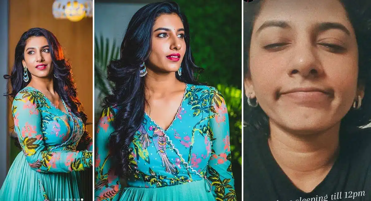 Anchor Vishnupriya ABout Her Sleeping Habit