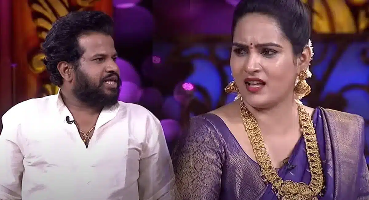Hyper Aadi And Himaja In Sridevi Drama Company