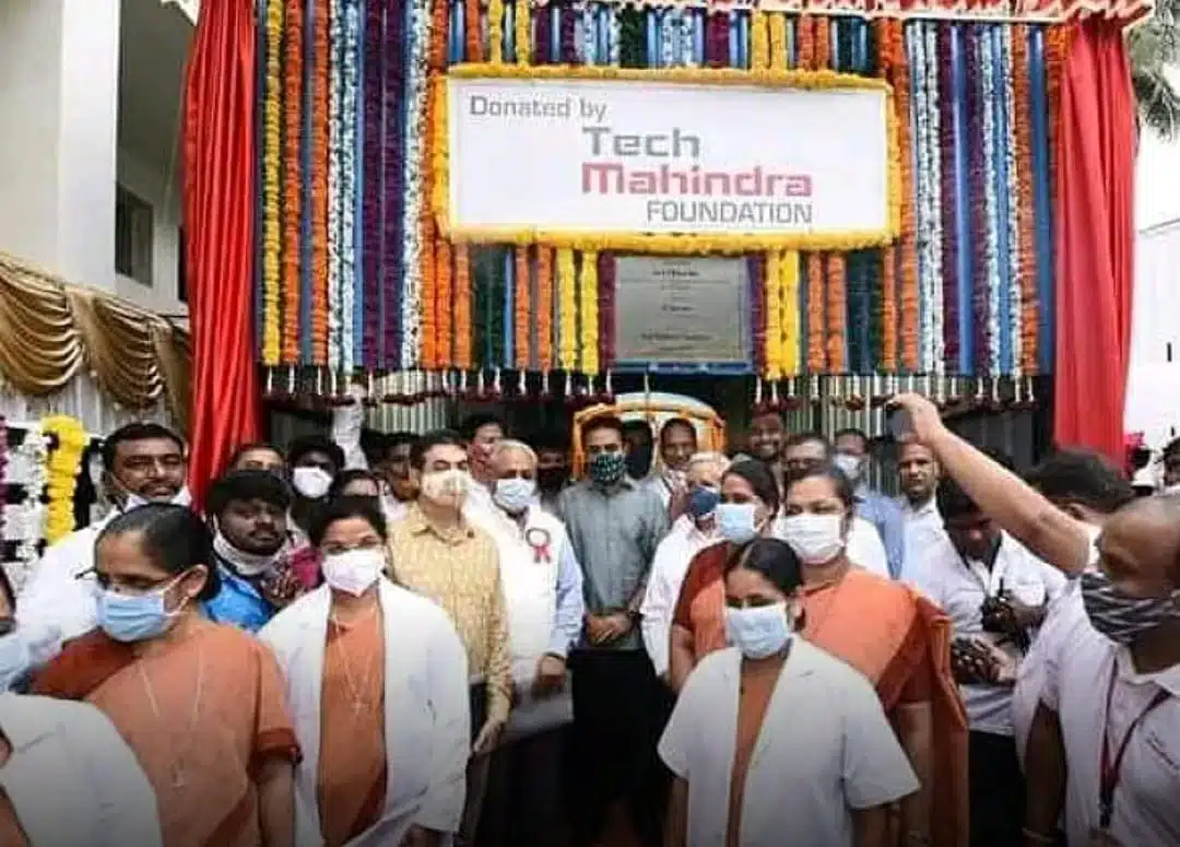 Hyderabad.. ఆక్సిజన్ ప్లాంట్‌ను ప్రారంభించిన మినిస్టర్ కేటీఆర్