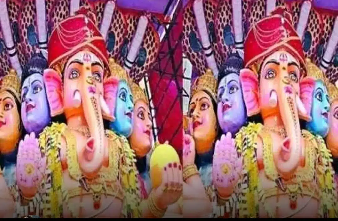 Hyderabad..ఖైరతాబాద్ గణనాథుడికి తొలిసారి తలపాగ