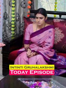 Intinti Gruhalakshmi 9 Sep Today Episode శృతికి పెళ్లిచూపులు అరేంజ్ చేసిన నందు ప్రేమ్ సంతోషంగా ఉండాలంటే నీ ప్రేమను త్యాగం చేయాలని శృతిని కోరిన నందు నందు మాట విని శృతి ప్రేమ్ ను వదిలేస్తుందా