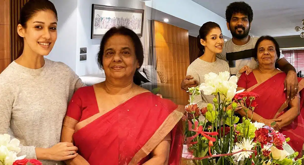 Vignesh Shivan In Nayanthara Mother Birthday Event