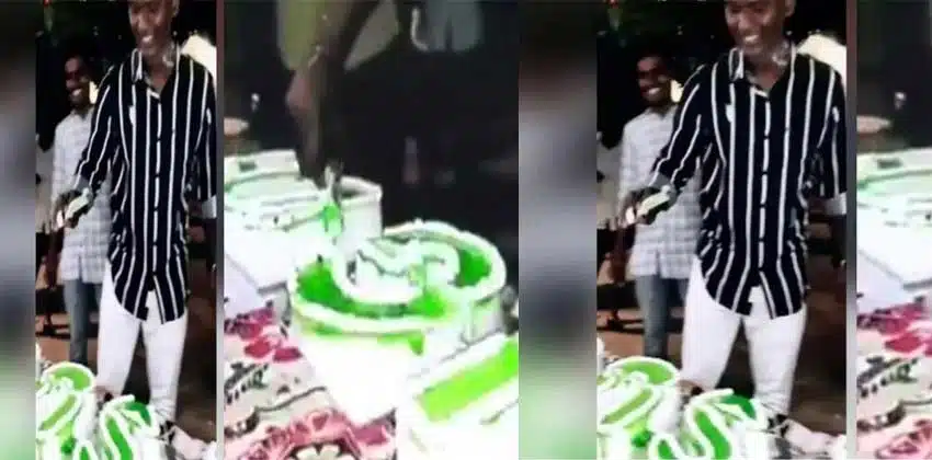 Viral Video: ఐఫోన్‌తో బ‌ర్త్‌డే కేక్ క‌ట్‌చేసి అడ్డంగా బుక్కైన ఎమ్మెల్యే కొడుకు..!