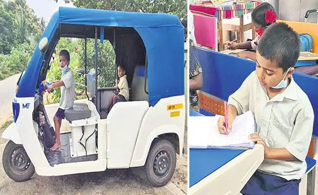 Chittor.. ఎనిమిదేళ్లకే కుటుంబ భారం.. నెట్టుకొస్తున్న బాలుడు