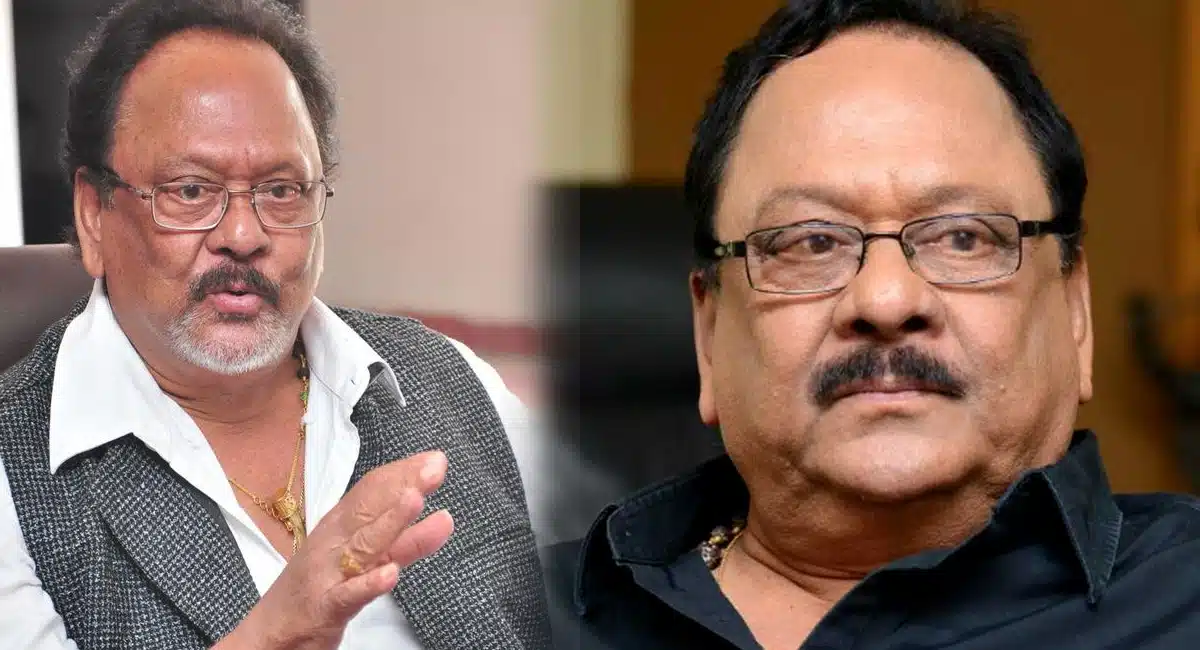 krishnam raju family members gave clarity on health