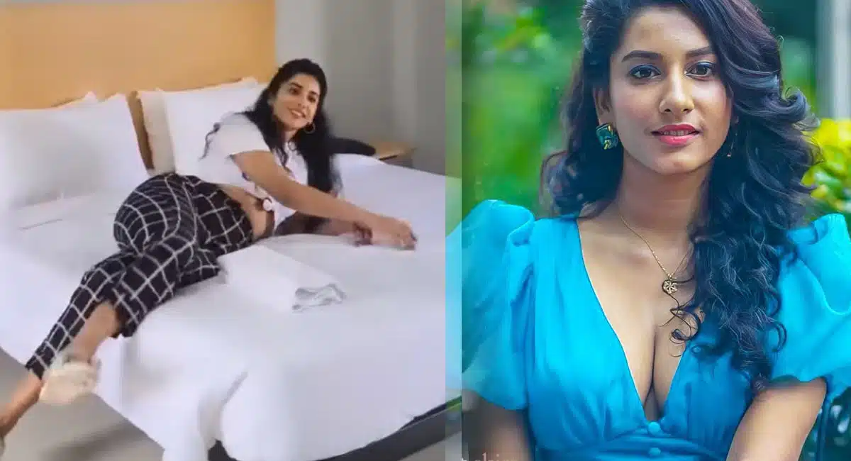 vishnu priya post on oyo Ad