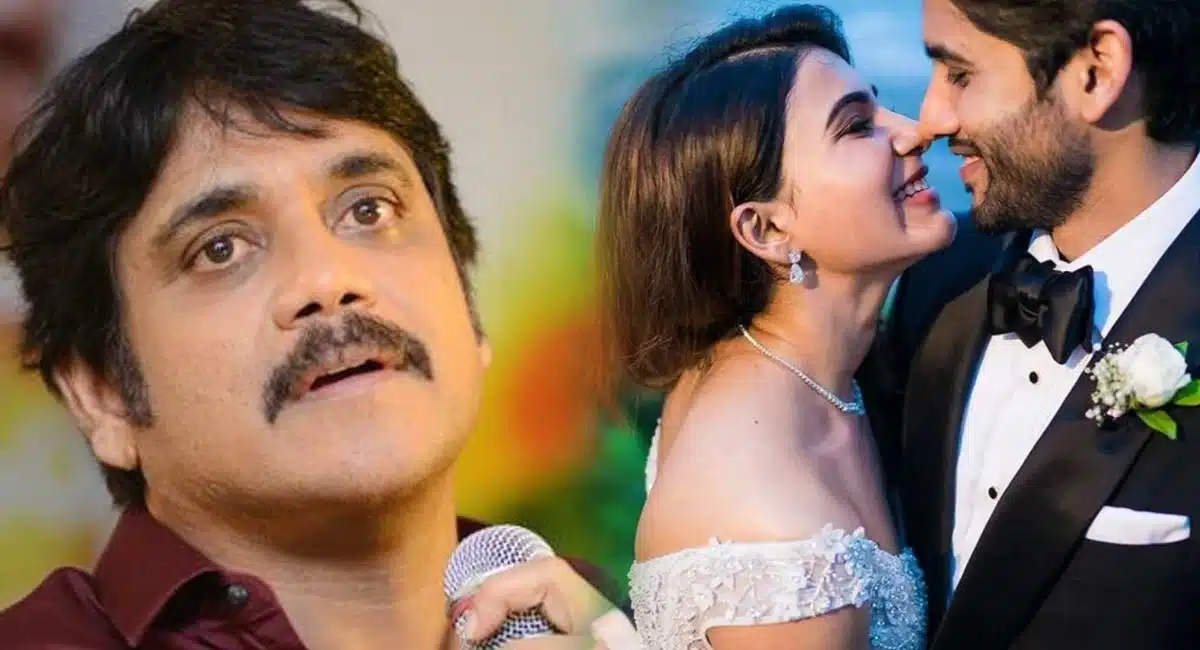 Nagarjuna About on Naga chaitanya samantha divorce