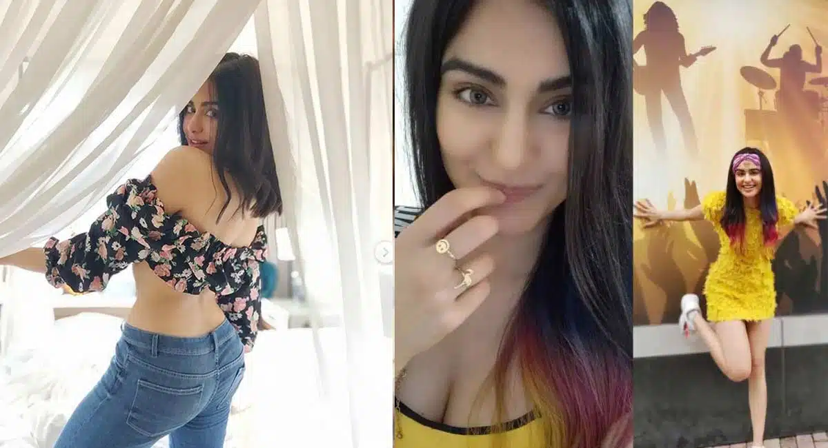 Adah Sharma Latest Yellow Dress Pics