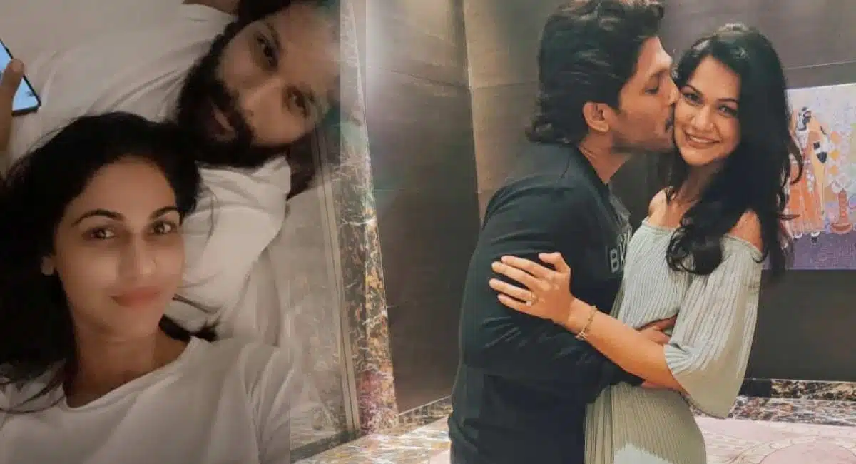 Allu Arjun And Allu Sneha Reddy Private Selfie