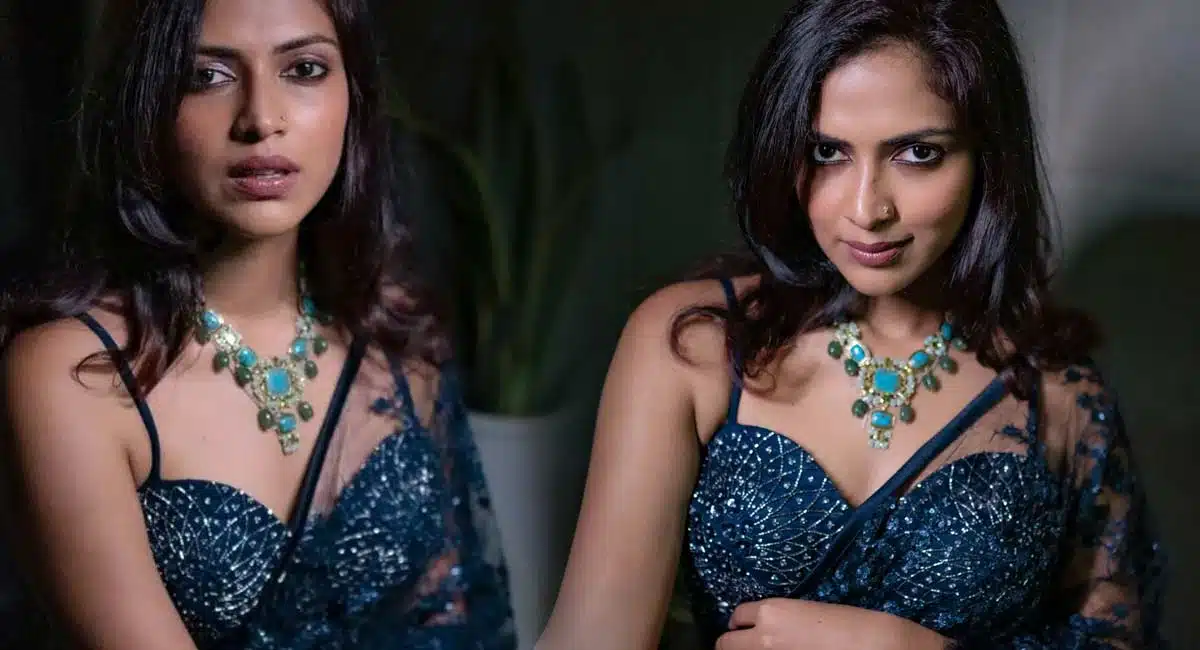 Amala Paul Latest Photoshoot In Saree