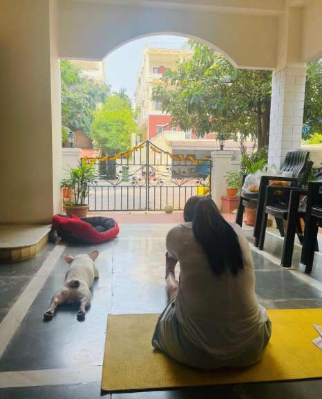 Anasuya Bharadwaj Yoga Session