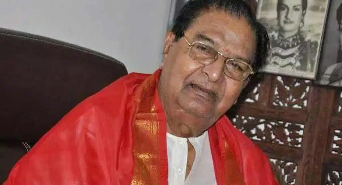 kaikala satyanarayana kaikala hospitalised due to ill health