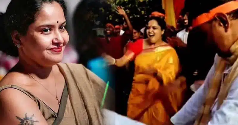 Actress Pragathi Mass Dance Ar DJ