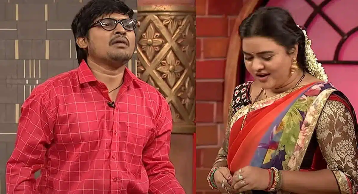 extra jabardasth Rohini rakesh romance