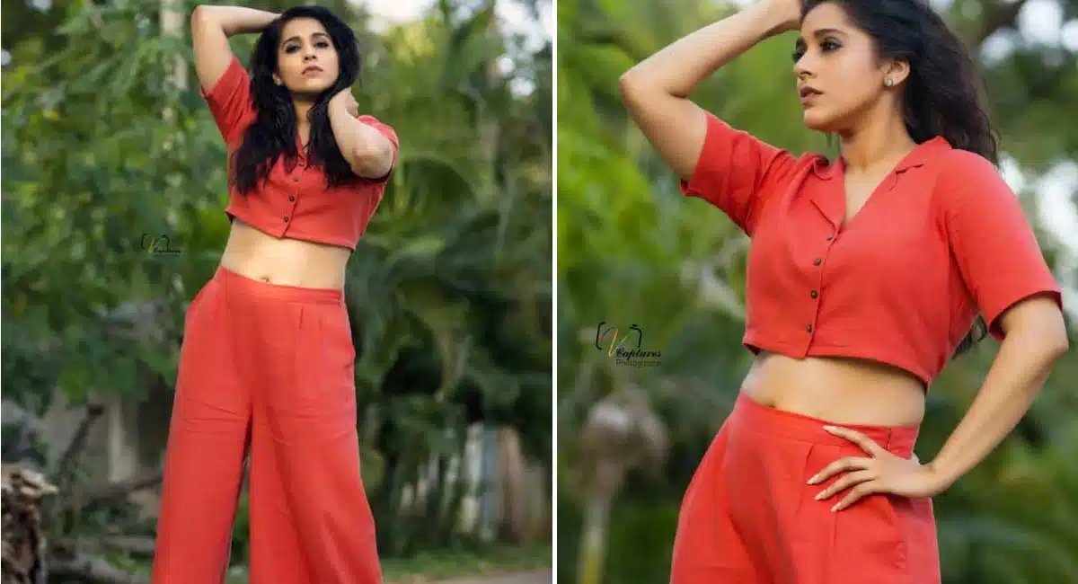 rashmi gautam Red dress Photos