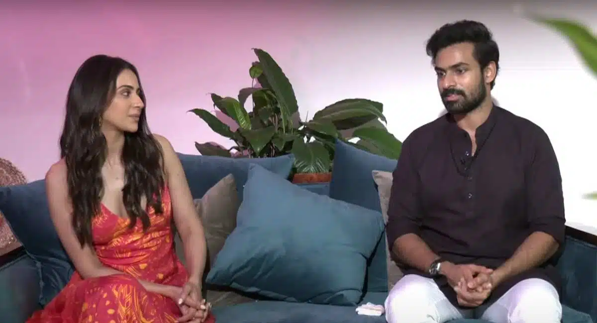 Vaishnav Tej About on Rakul Preeth singh