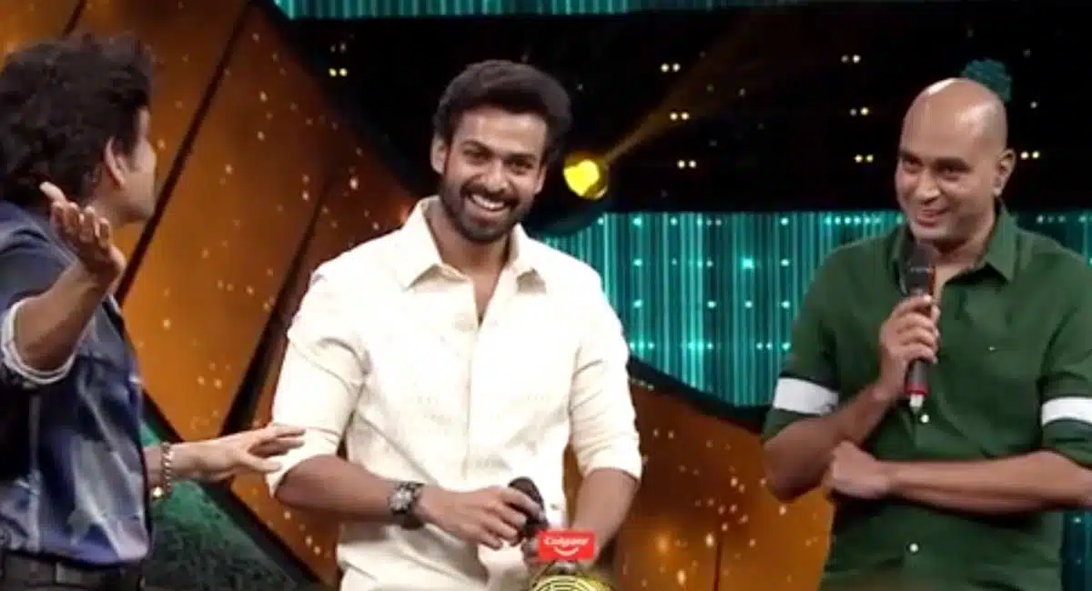 vaishnav tej kondapoam movie unit In big boss house