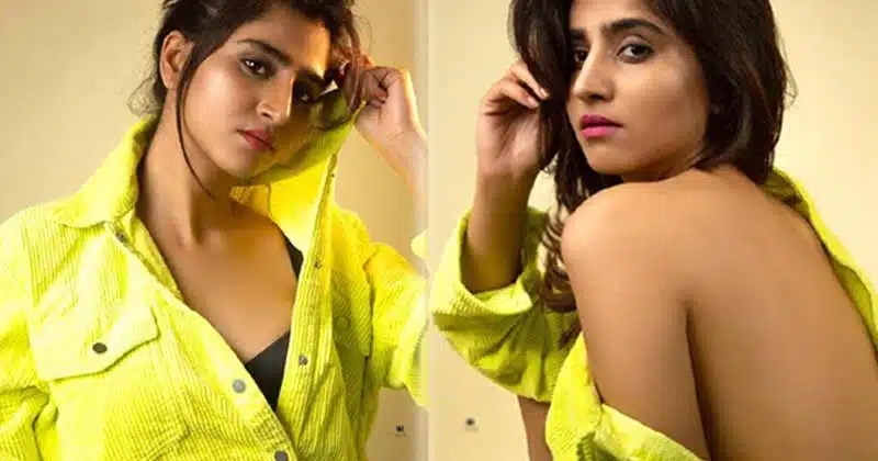 Anchor Varshini shares her phone display on social media at night time