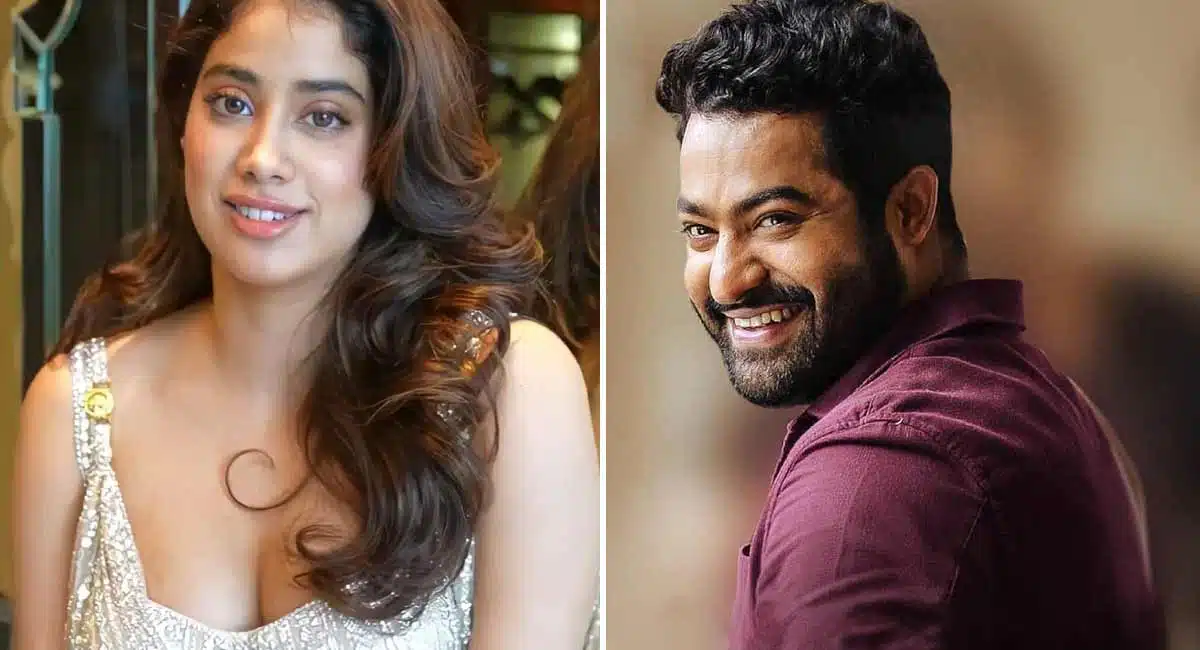 Jr ntr Movie Entery in to janvi kapoor in tollywood