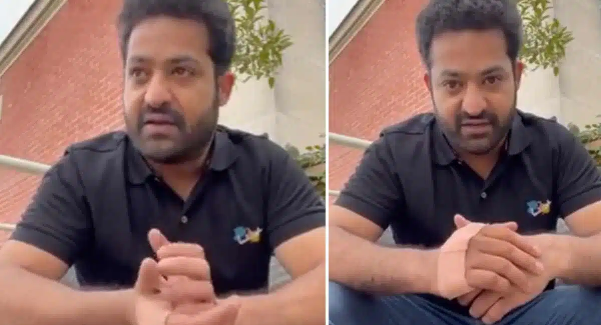 Jr Ntr Strong counter on Ysrcp