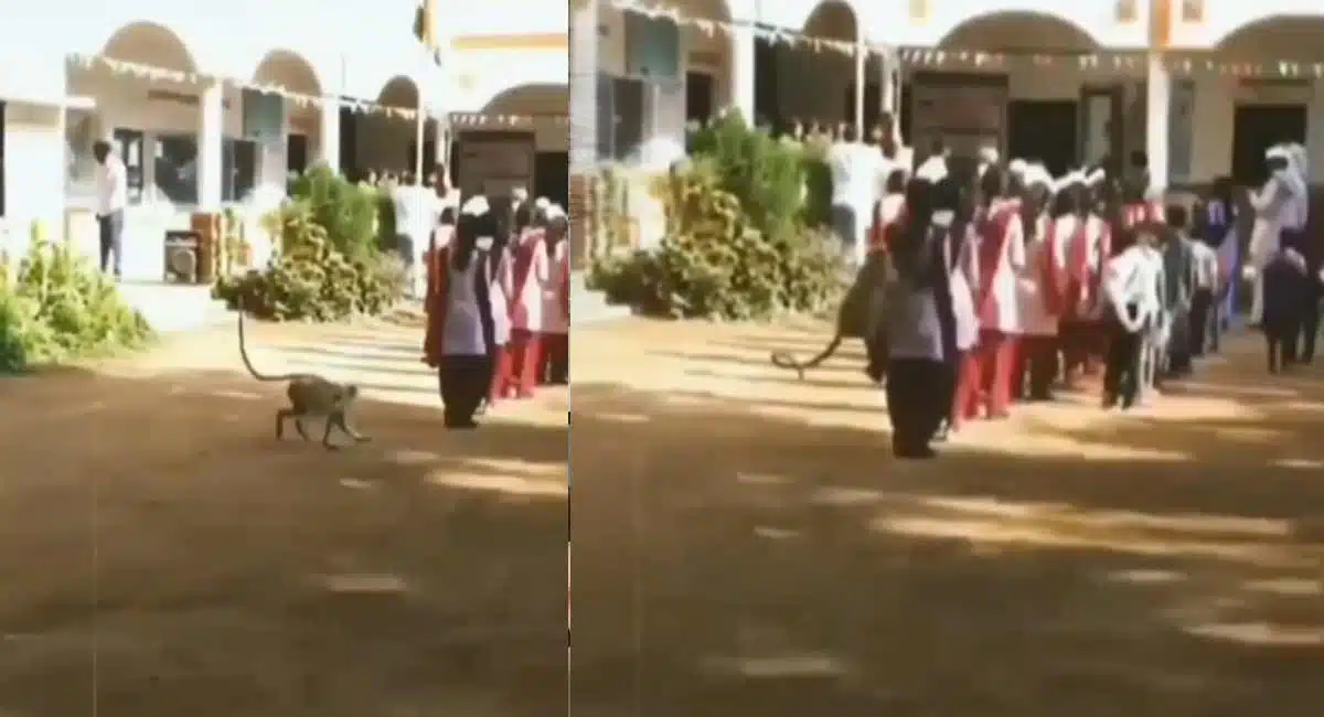Kondamuchu pushed the student from behind