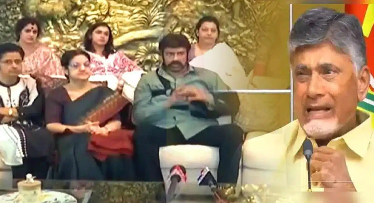 nanadmuri family members support to chandrababu