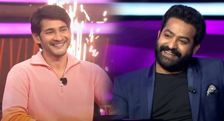 Mahesh Babu : ఒకే ఫ్రేంలో ఇద్దరు స్టార్స్.. జూనియర్ ఎన్టీఆర్‌ కంటే ఆయనే నయమన్న మహేశ్ బాబు..