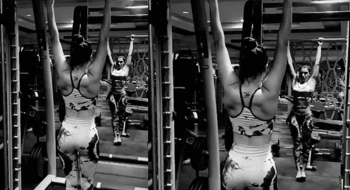Samantha Gym Workouts Video