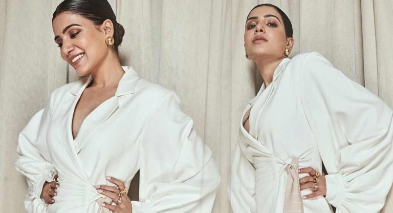 Samantha : ఆ రాత్రి ప్రీతమ్ జుకల్కర్ స్టైలింగ్ చేసిన డ్రెస్ ధరించిన సమంత.. ఇన్ స్టాలో పోస్టు..!