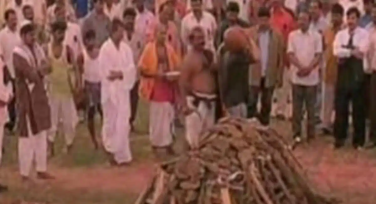 why people put holes and break the pots in last rites of any person