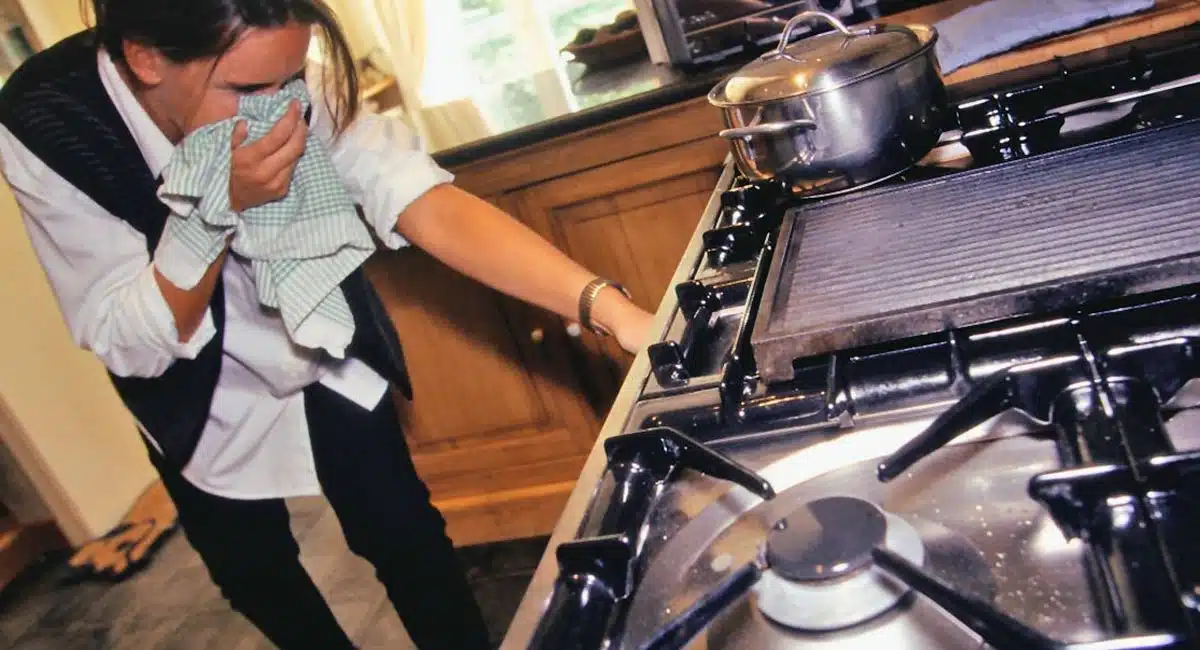 is there such a story behind the smell of a gas leak