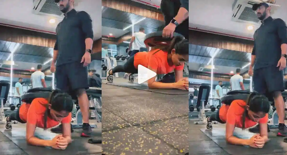 navya swamy workout video viral